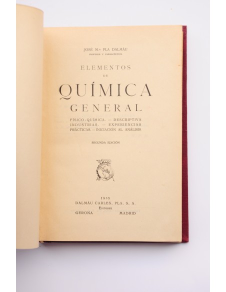Elementos de química general