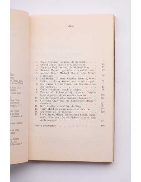 La tragedia de los hijos de Hollywood