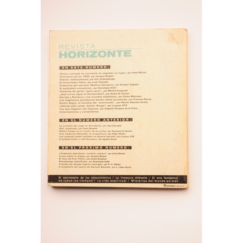 Horizonte. Revista. Nº 9. Marzo 1970