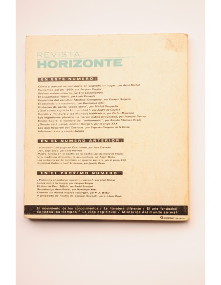 Horizonte. Revista. Nº 9. Marzo 1970