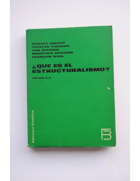 ¿Qué es el estructuralismo?