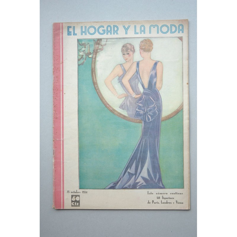 El HOGAR y la moda. -- Año XXVI.-- Nº 1021 (25 octubre 1934)