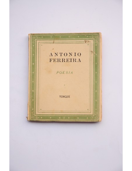 Antonio Ferreira. Poesía