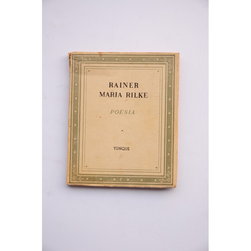 Rainer Maria Rilke. Poesía