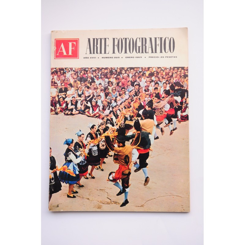 AF Arte Fotográfico. Revista mensual al servicio de la fotografía. Año XVII, nº 205, enero 1969