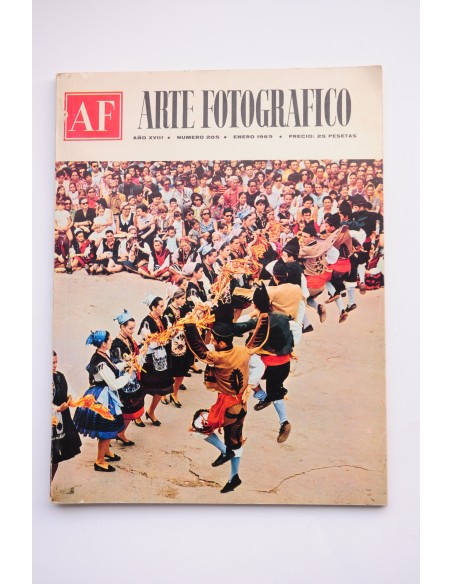 AF Arte Fotográfico. Revista mensual al servicio de la fotografía. Año XVII, nº 205, enero 1969