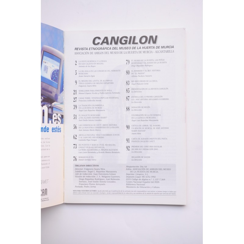 Cangilón : revista etnográfica del Museo de la...