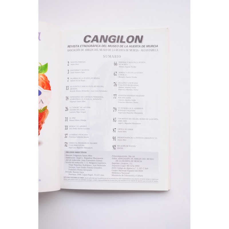 Cangilón : revista etnográfica del Museo de la...