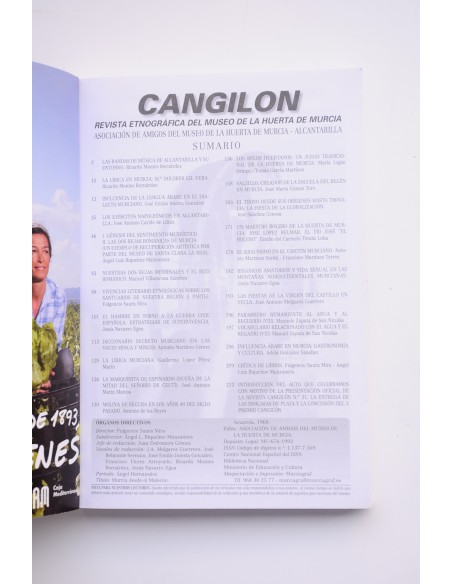 Cangilón : revista etnográfica del Museo de la Huerta de Murcia. nº 32, 2009