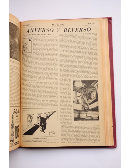 Mundo : revista semanal de política exterior y economía.-- Nº 522 (7 mayo de 1950), Nº 358 (27 de agosto 1950)