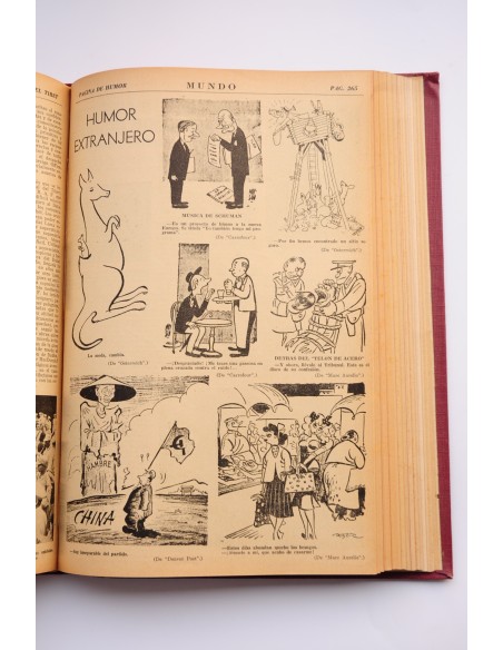 Mundo : revista semanal de política exterior y economía.-- Nº 522 (7 mayo de 1950), Nº 358 (27 de agosto 1950)