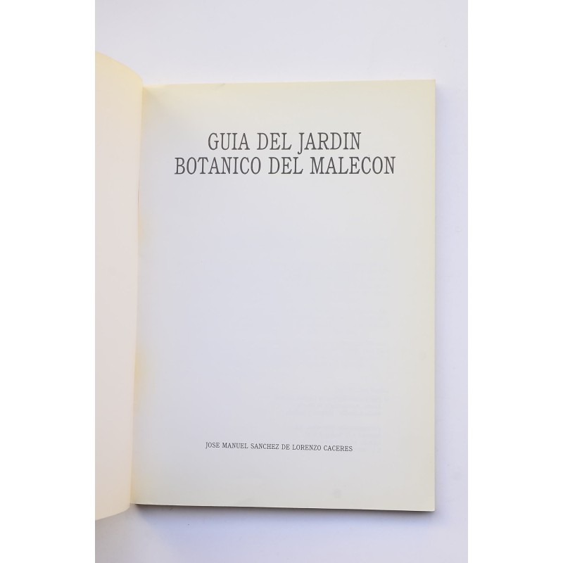 Guía de Jardín Botánico del Malecón