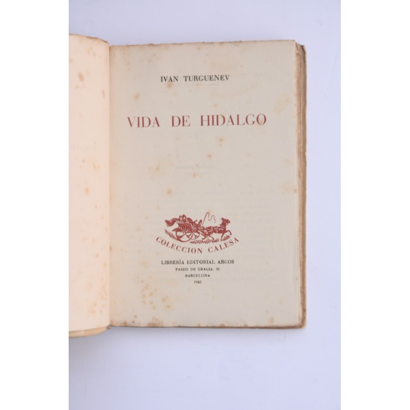 Vida de hidalgo