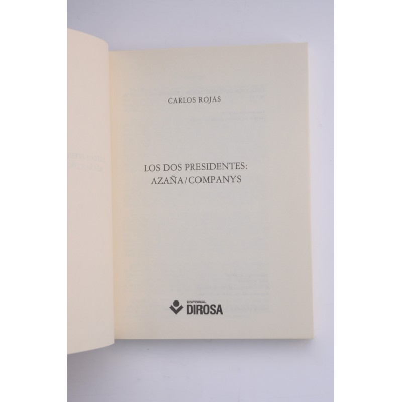 Los dos presidentes : Azaña - Companys