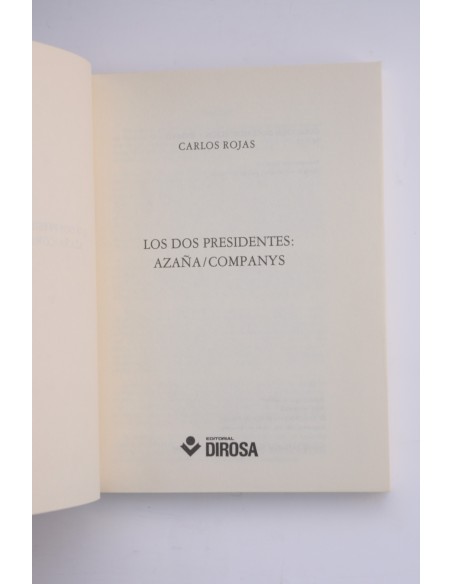 Los dos presidentes : Azaña - Companys