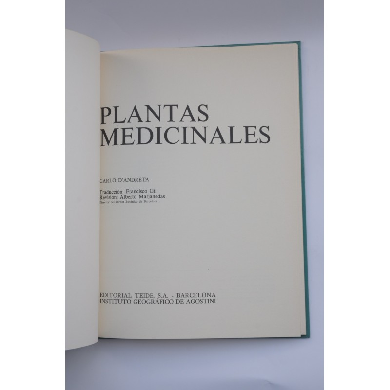 Plantas medicinales