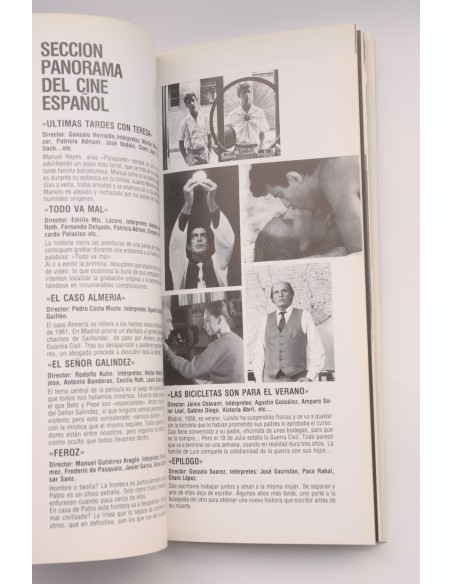 XXXII Nazioarteko Zinemaldia   Festival Internacional de Cine : Donsotia-San Sebastián, 14-23 1984 
