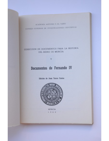 Documentos de Fernando IV
