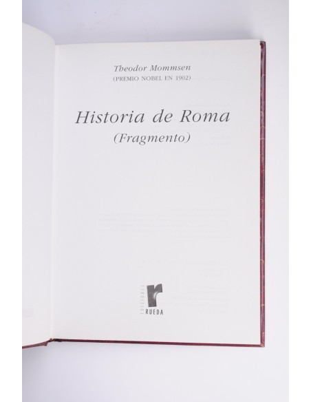 Historia de Roma (fragmento)
