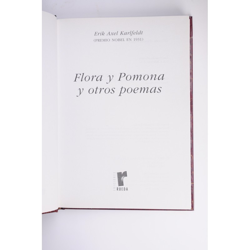 Flora y Pomona y otros poemas