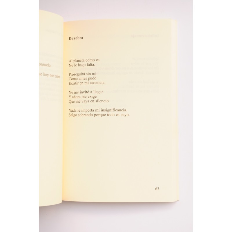 Como la lluvia. Poemas 2001-2008