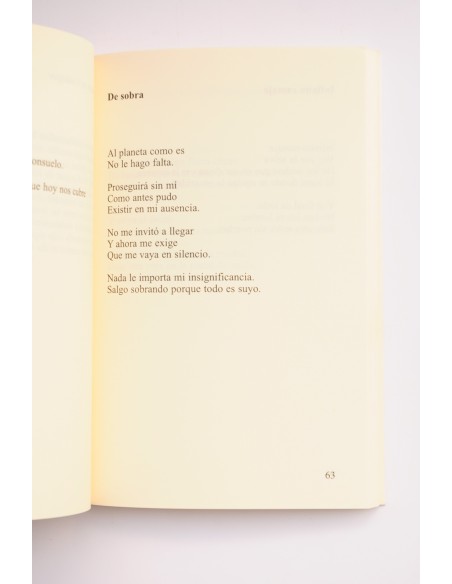 Como la lluvia. Poemas 2001-2008