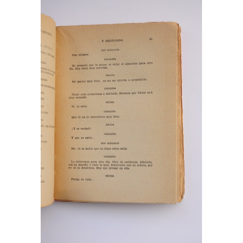 ...Y amargaba , Abuelo y nieto , La última carta