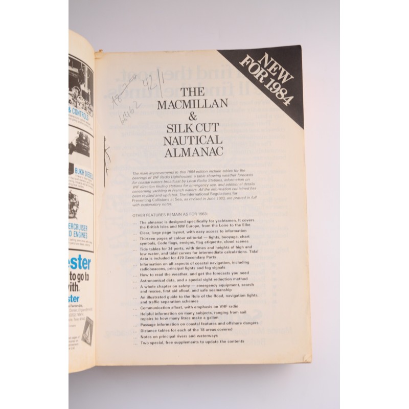 THE MACMILLAN & Silk Cut Nautical Almanac 1984