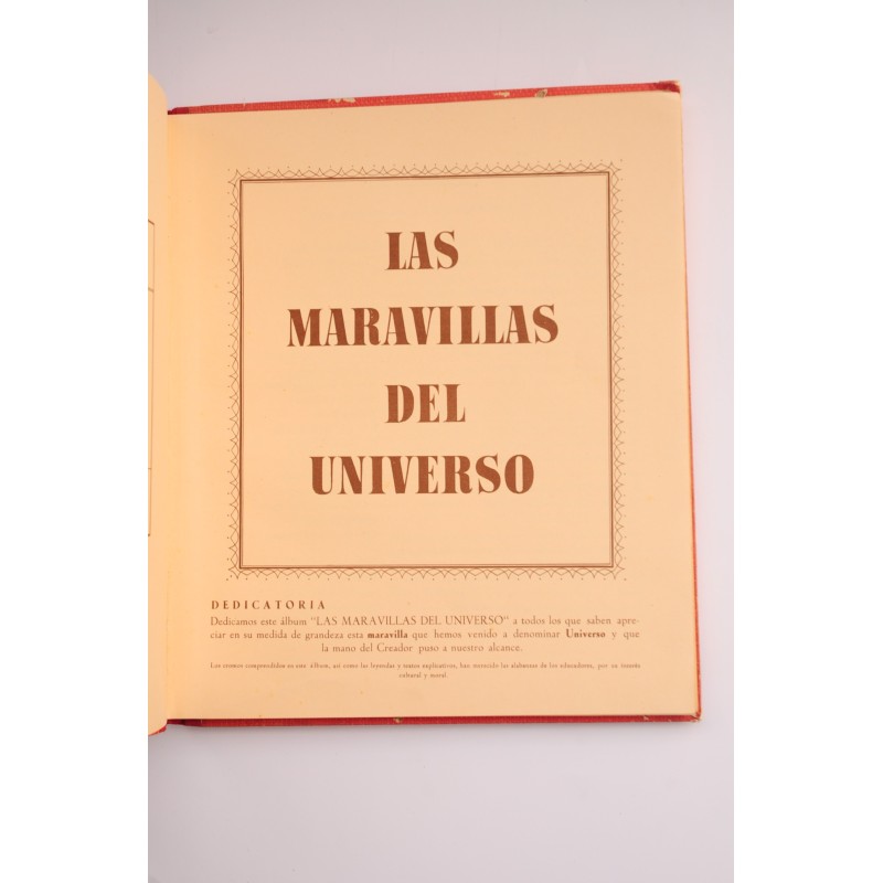 Album Nestlé. Las maravillas del Universo