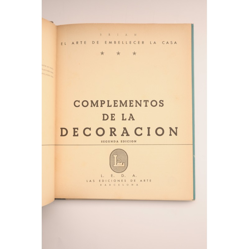 Complementos de la decoración
