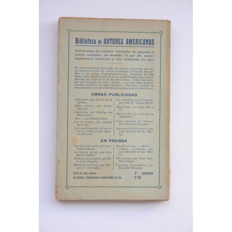 Mar y cielo  : estrofas, libro de amor, canciones