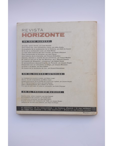 Horizonte. Revista. Nº 2. Enero - Febrero, 1969