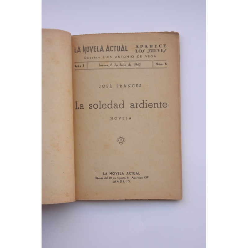 La soledad ardiente
