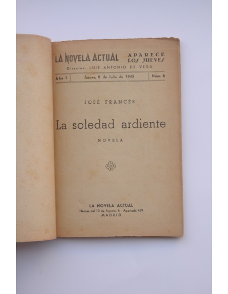 La soledad ardiente