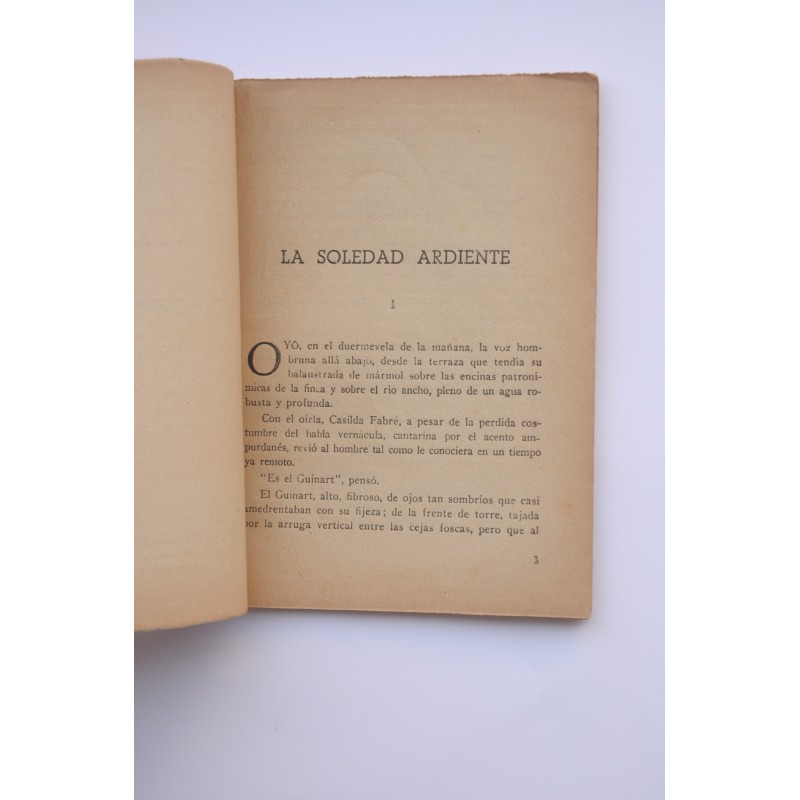 La soledad ardiente