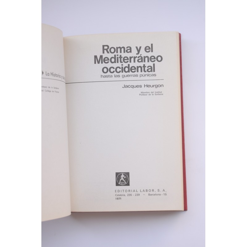 Roma y el Mediterráneo Occidental hasta las...