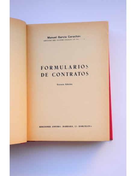 Formularios de contratos