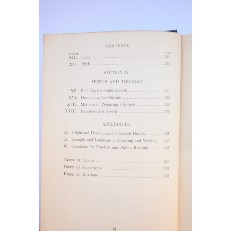 The fundamentals of speech : a text book of...