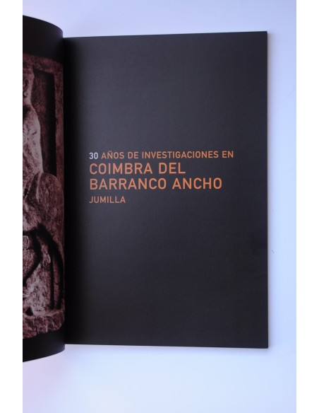 30 años de investigación en Coimbra del Barranco Ancho. Jumilla