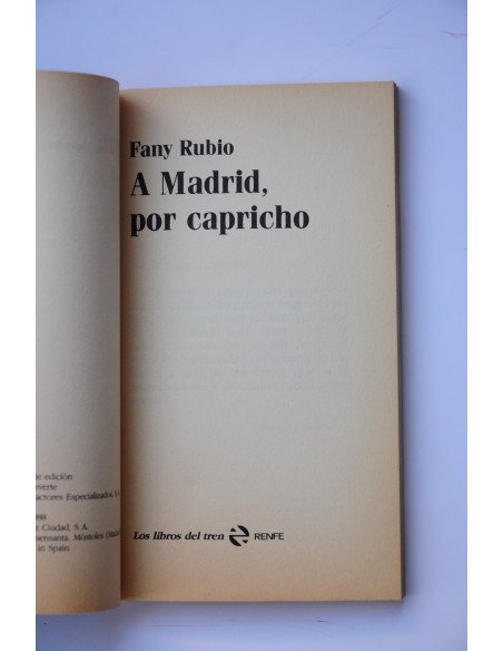 A Madrid, por capricho
