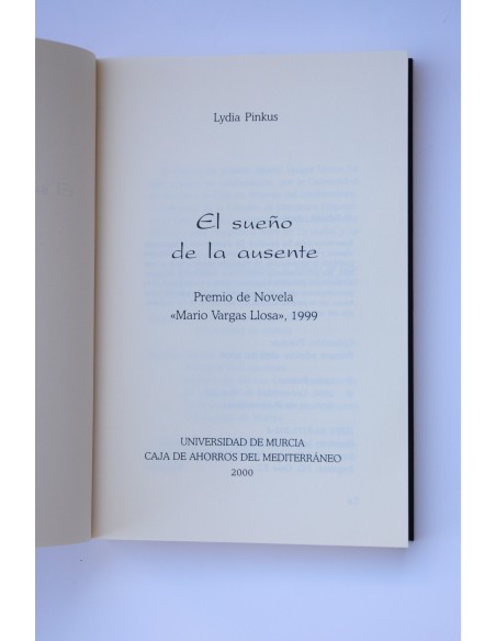 El sueño de la ausente