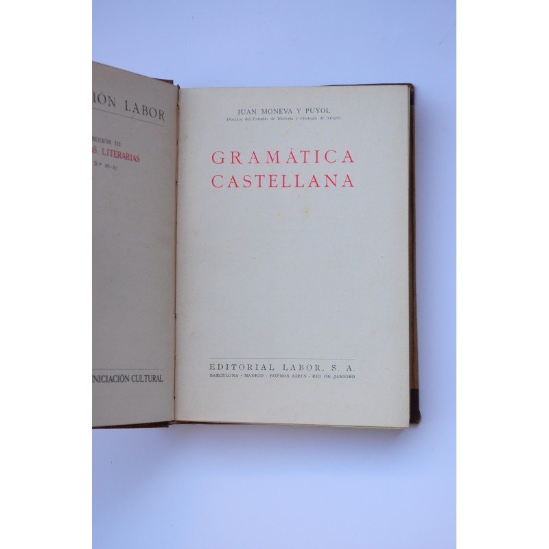 Gramática castellana