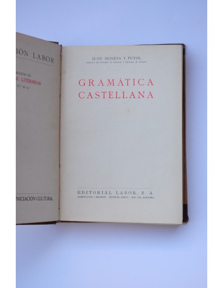 Gramática castellana