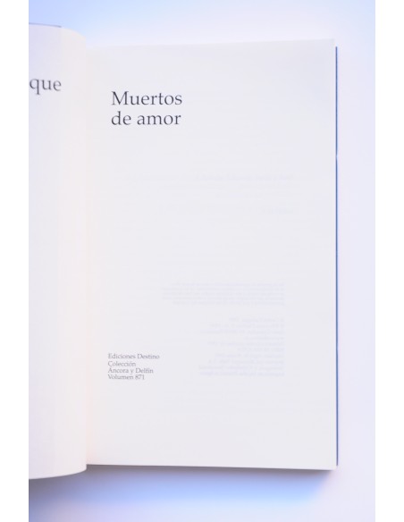 Muertos de amor