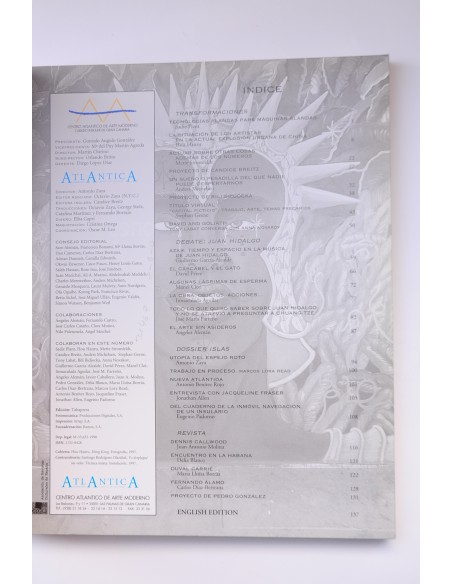 Atlántica Internacional : revista de las arte. Nº 18. Otoño 1997