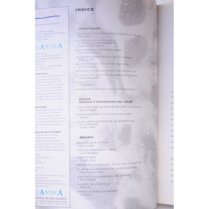 Atlántica Internacional : revista de las arte....