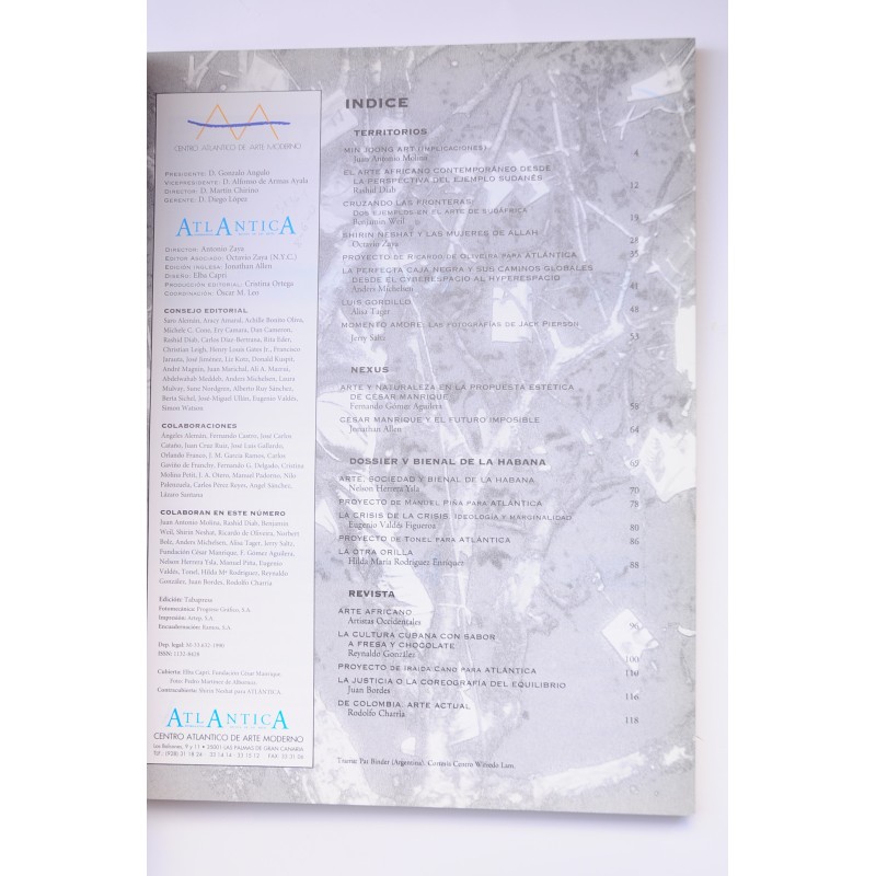 Atlántica Internacional : revista de las arte....