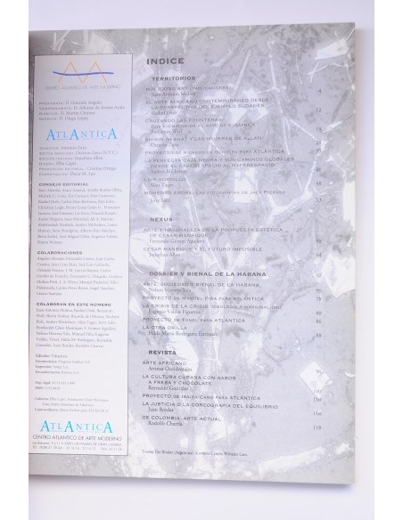 Atlántica Internacional : revista de las arte. Nº 8. Otoño 1994