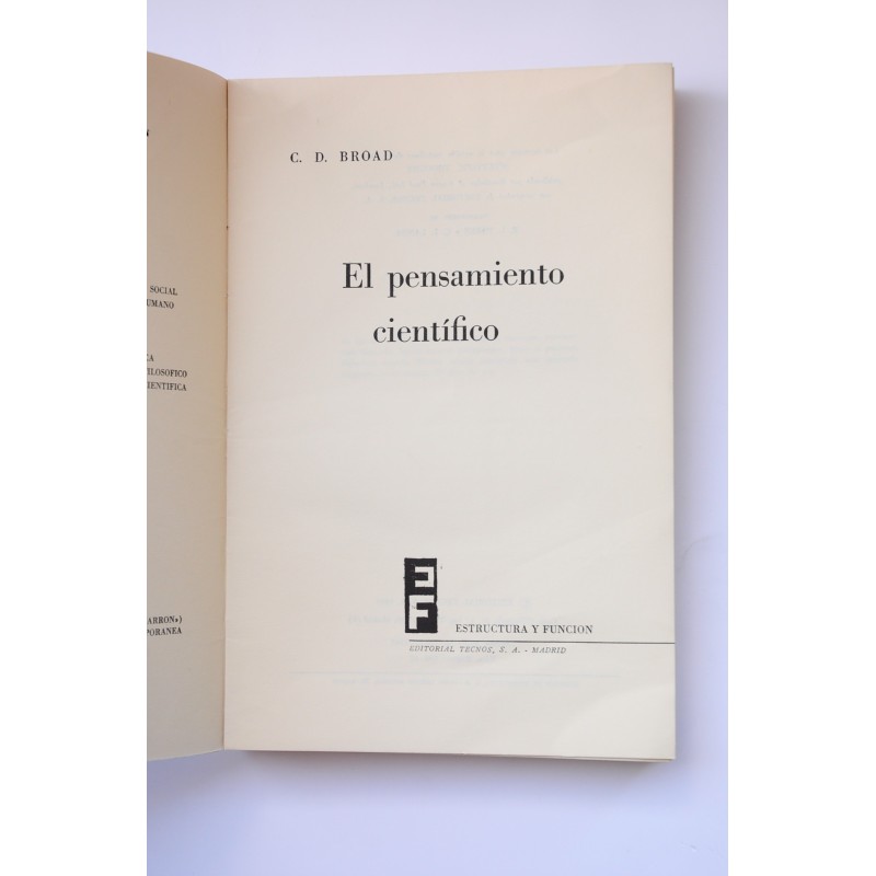 El pensamiento científico