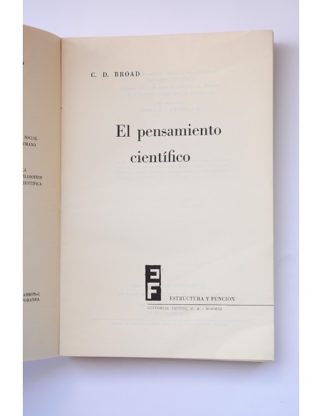 El pensamiento científico